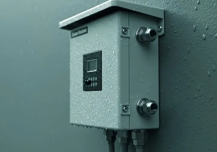 A sealed weatherproof power supply